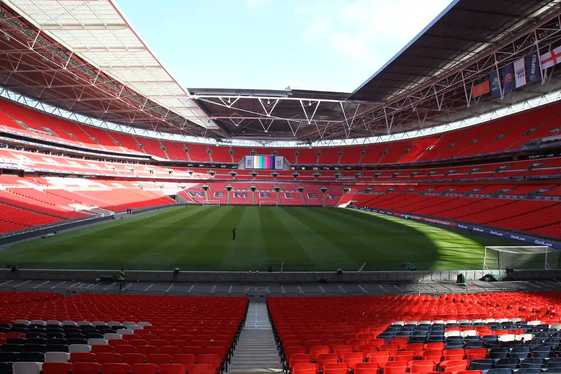 View from the East Stand lower tier 134