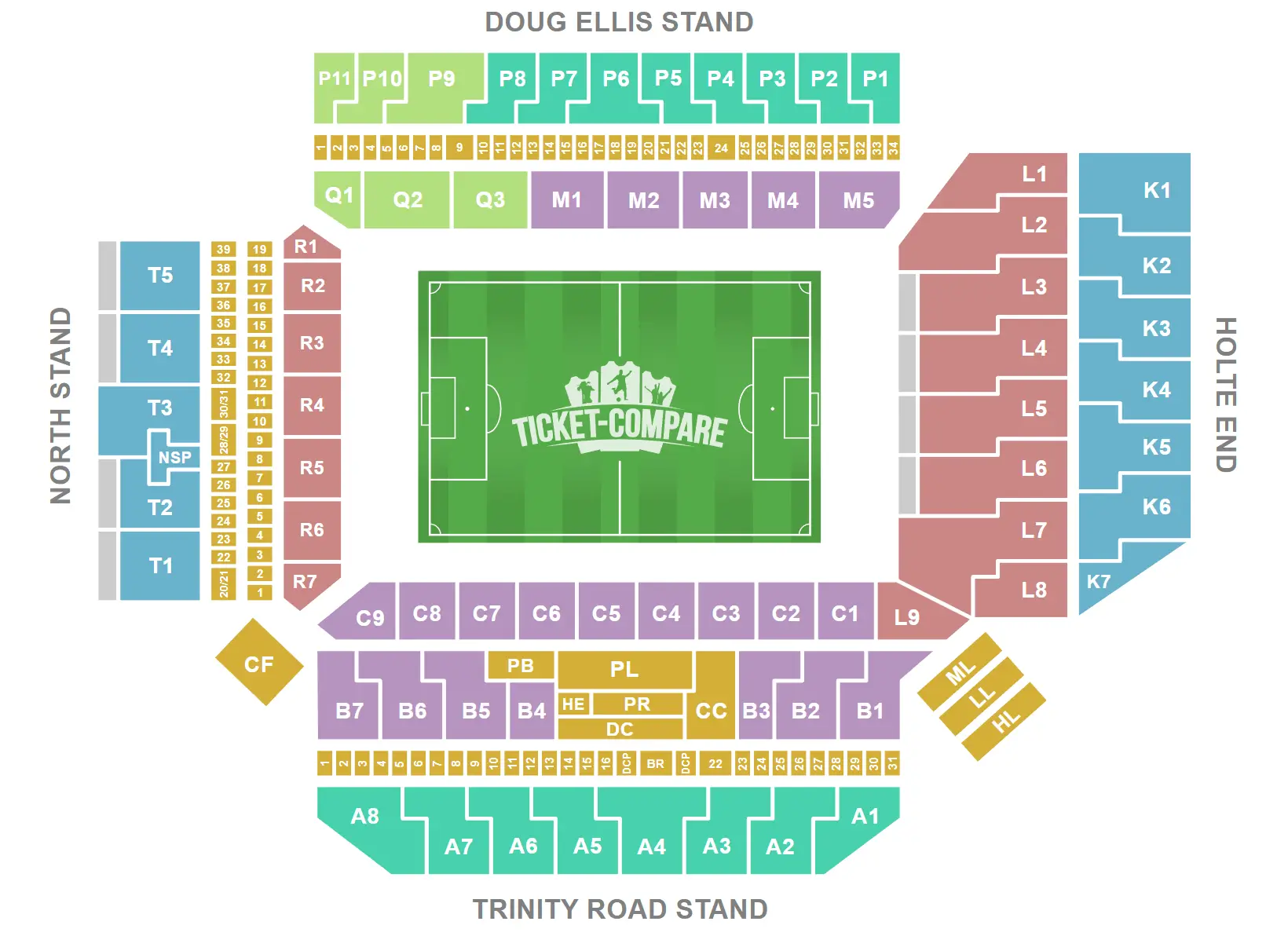 Villa Park Siddeplan