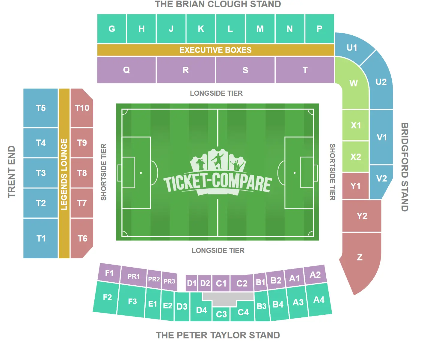 City Ground Siddeplan