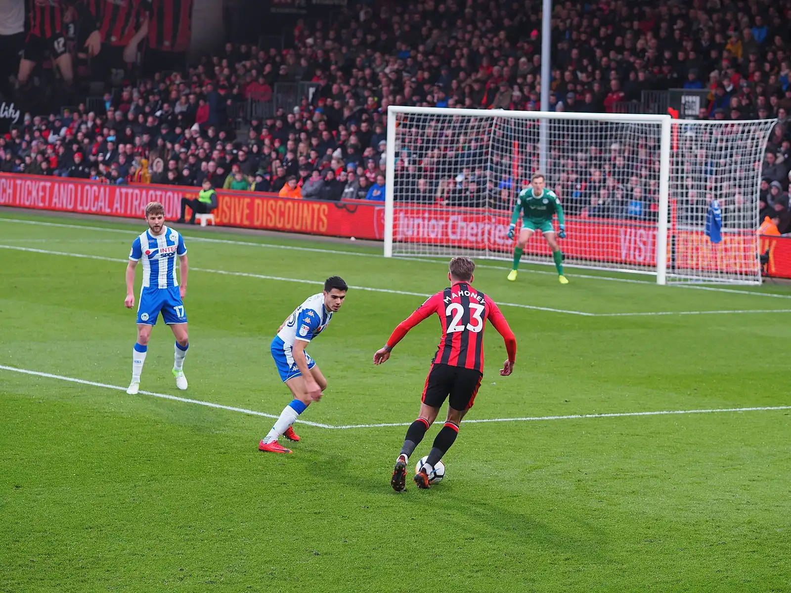 Hvor lang er ventelisten til et Bournemouth sæsonkort? background image