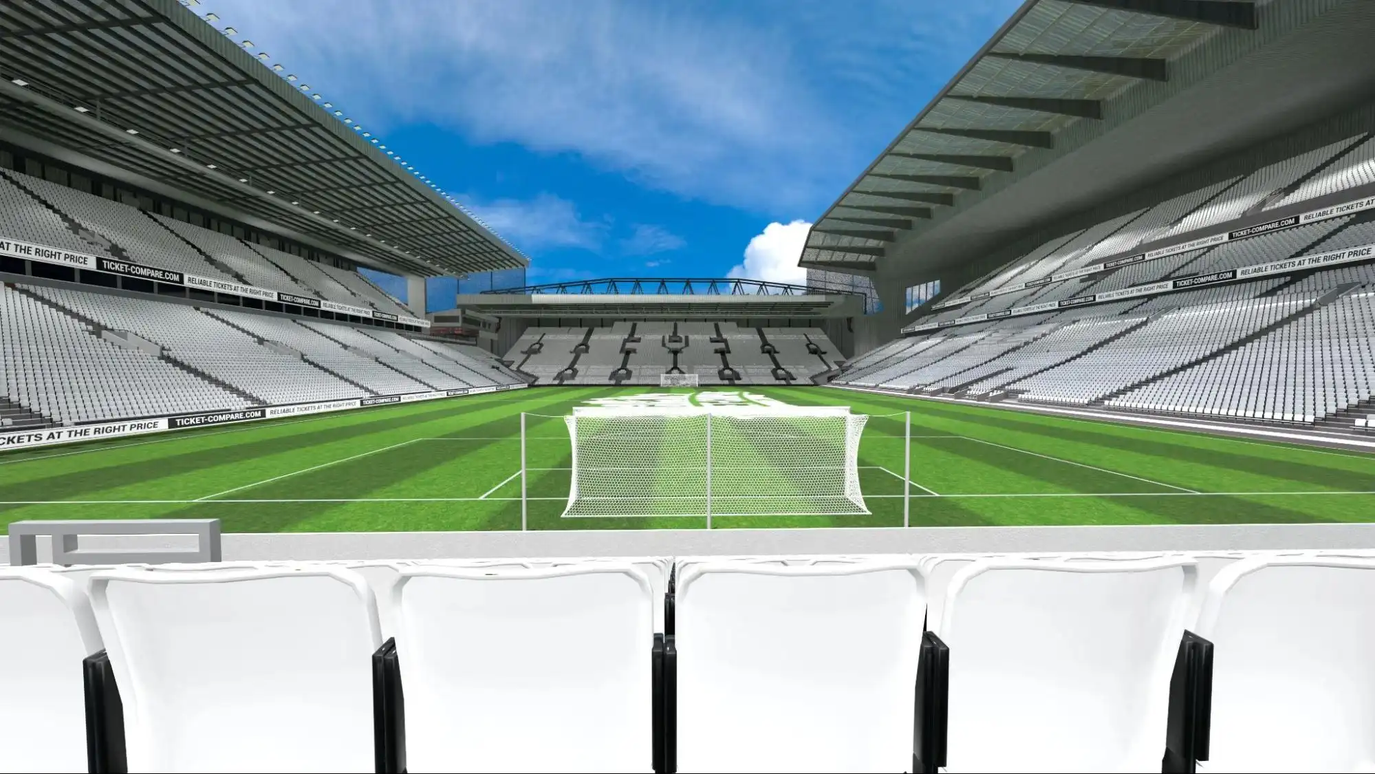 Illustration Anfield Road Stand view