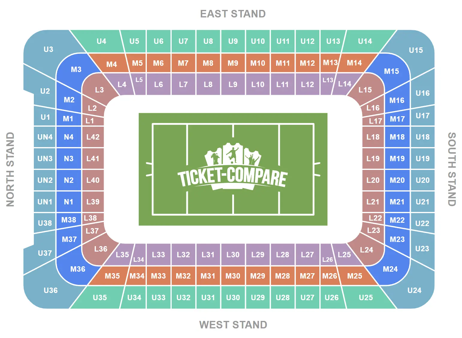 Principality Stadium Siddeplan