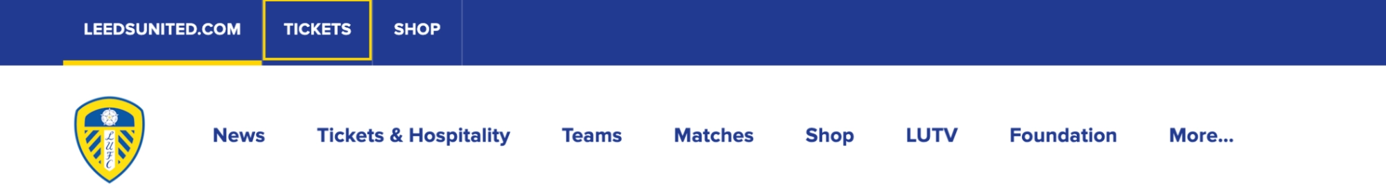 screenshot af knap 'Tickets'