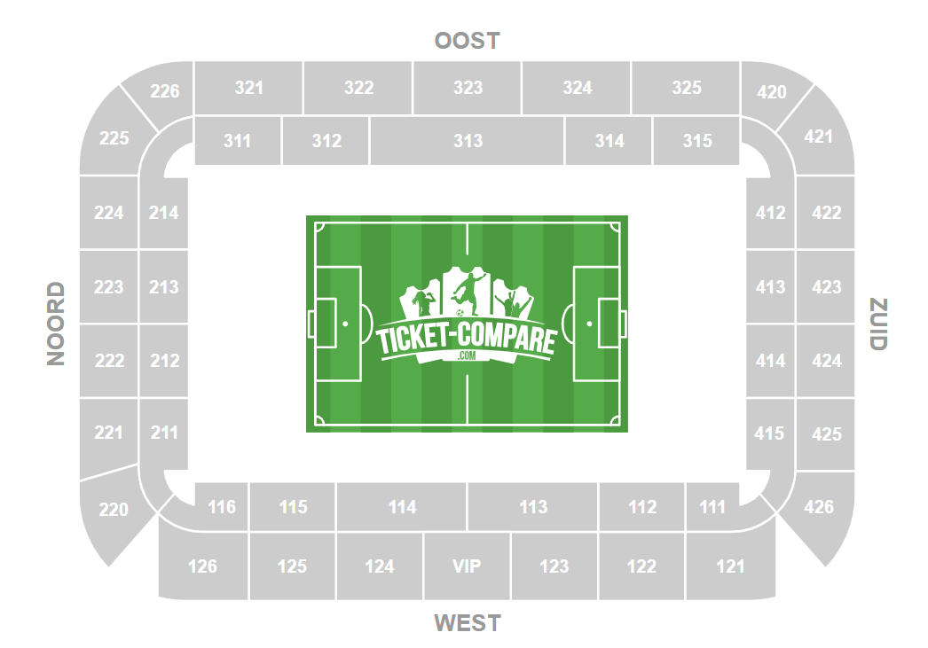 Jan Breydelstadion Siddeplan