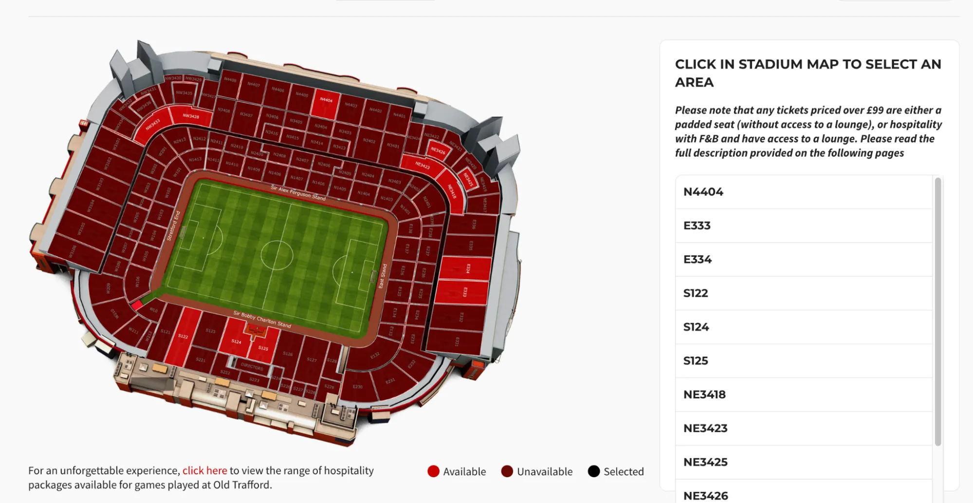 skærmbillede af man u old trafford 3d