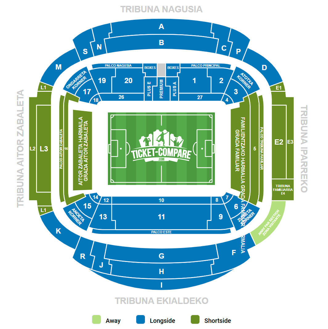 Reale Arena Siddeplan