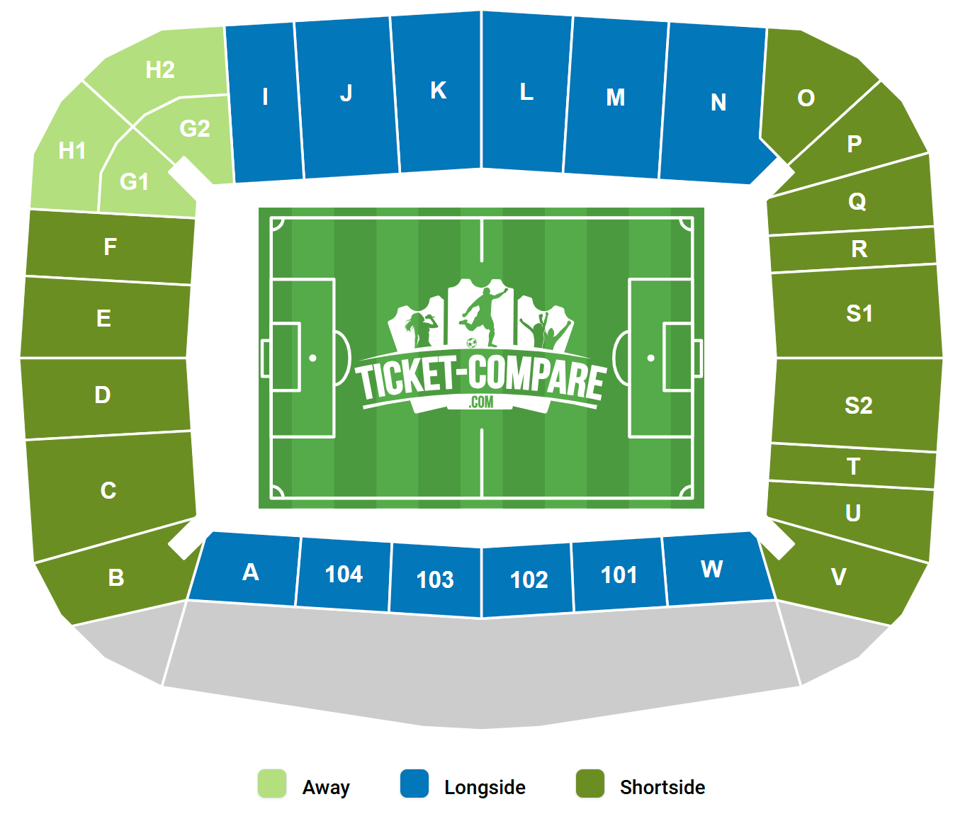 Rhein-Neckar-Arena Siddeplan
