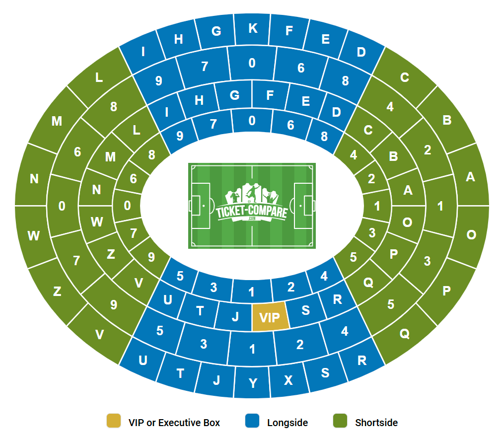 Stadio Marcantonio Bentegodi Siddeplan