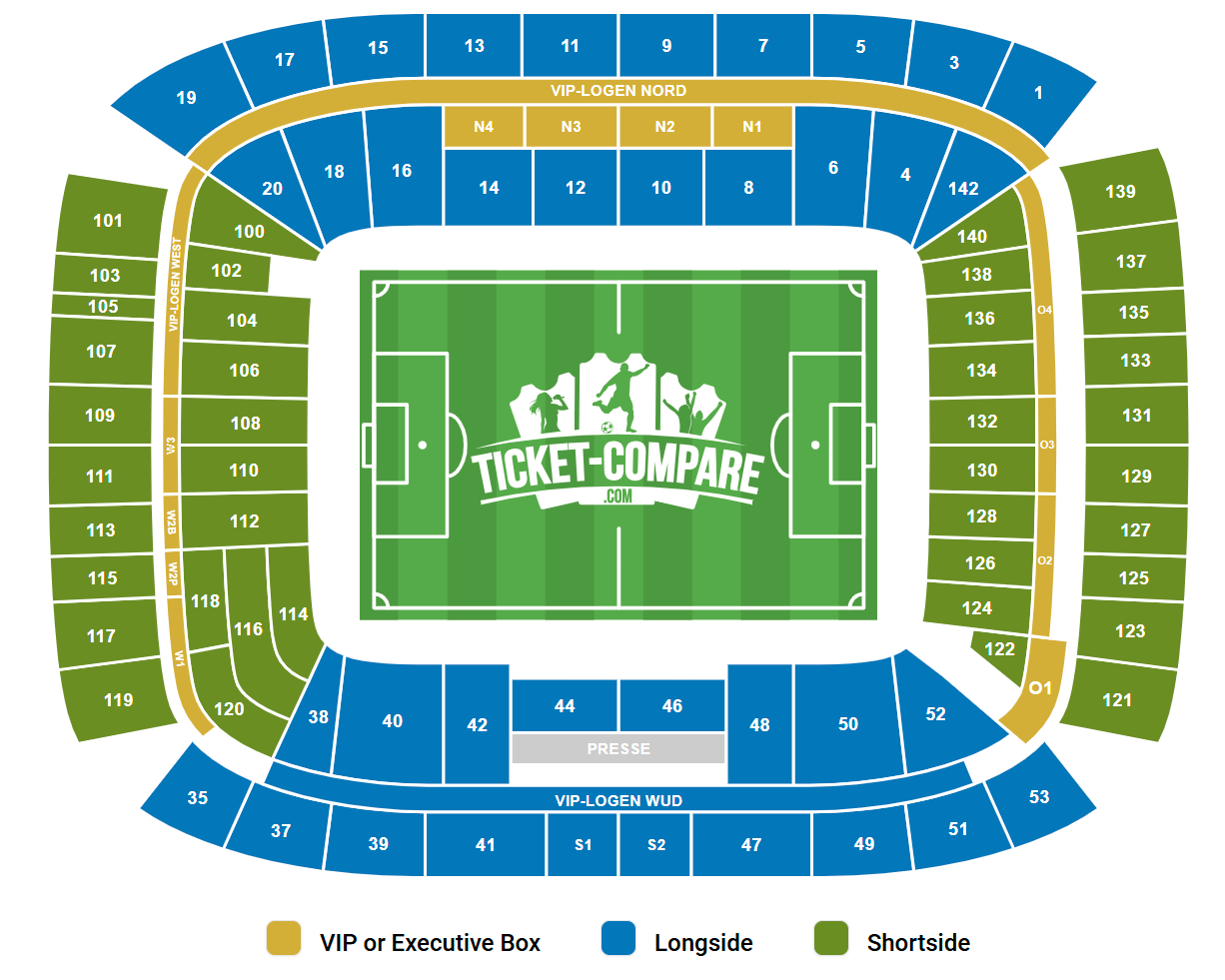 Weserstadion Siddeplan