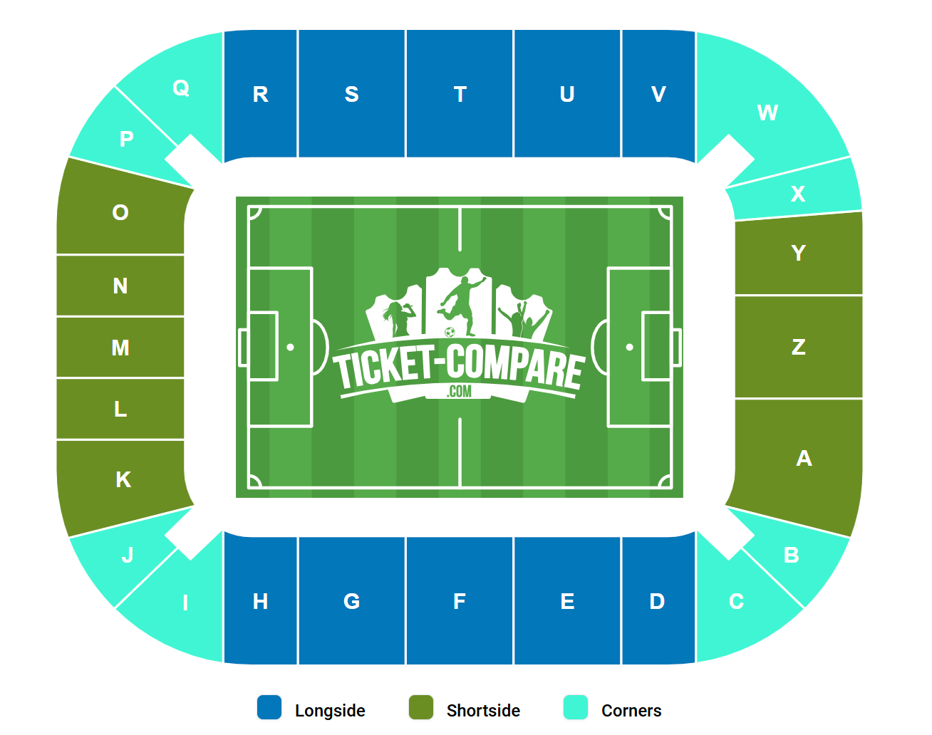 WWK ARENA Siddeplan