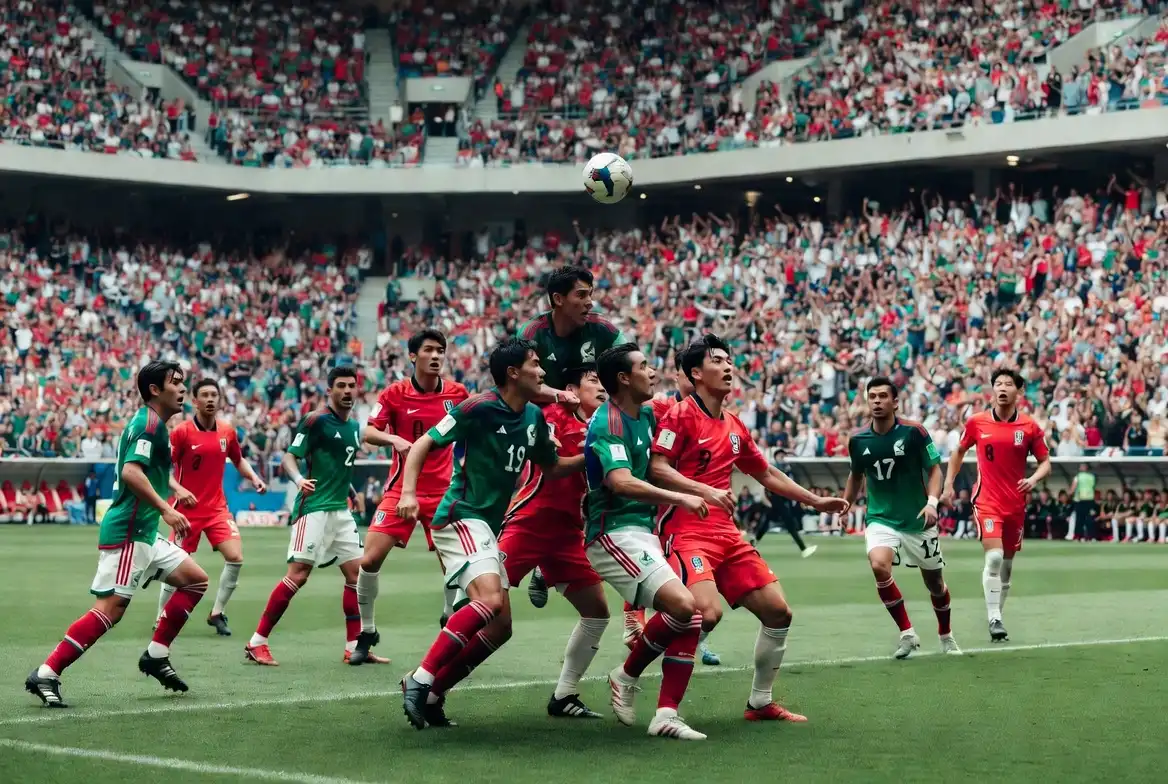 Sådan køber du Mexico vs Sydkorea VM 2026 billetter background image