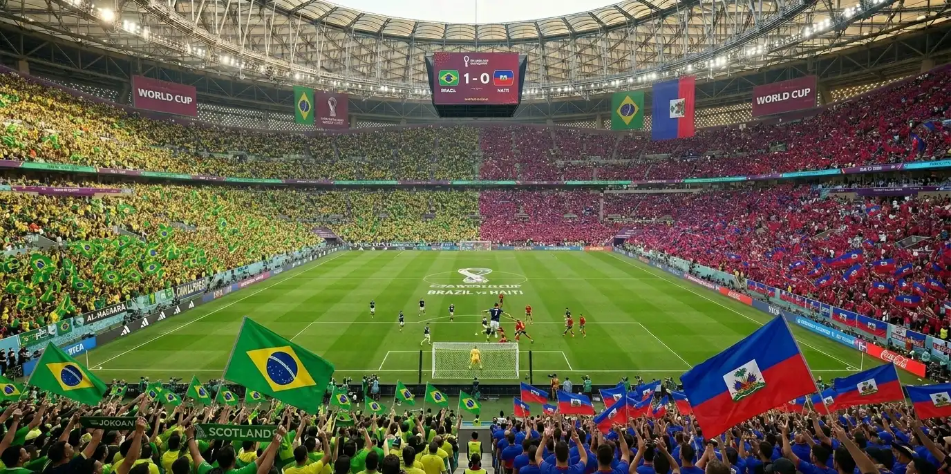 Sådan køber du billetter til Brazil vs Haiti World Cup 2026 background image