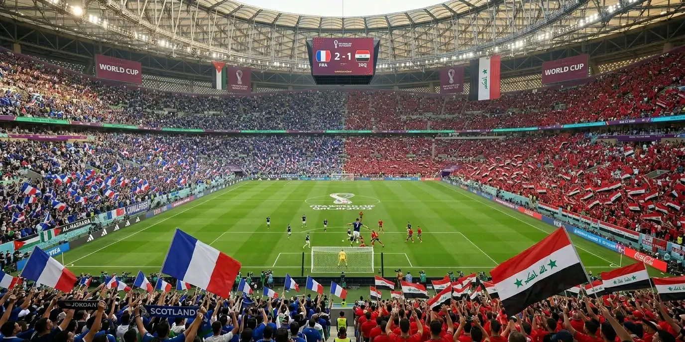 Sådan køber du Frankrig vs Irak World Cup 2026 billetter background image