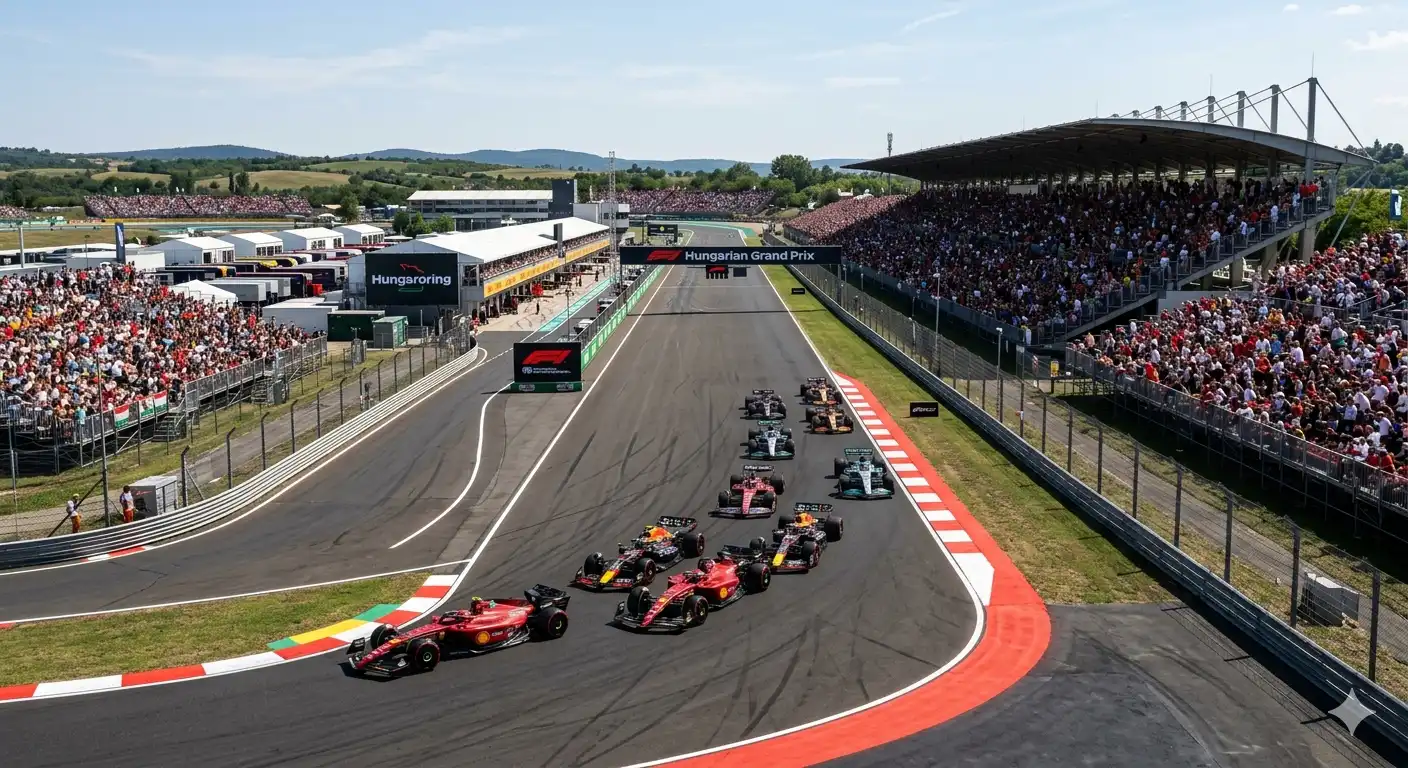 Hvordan er General Admission til Ungarns Grand Prix? background image