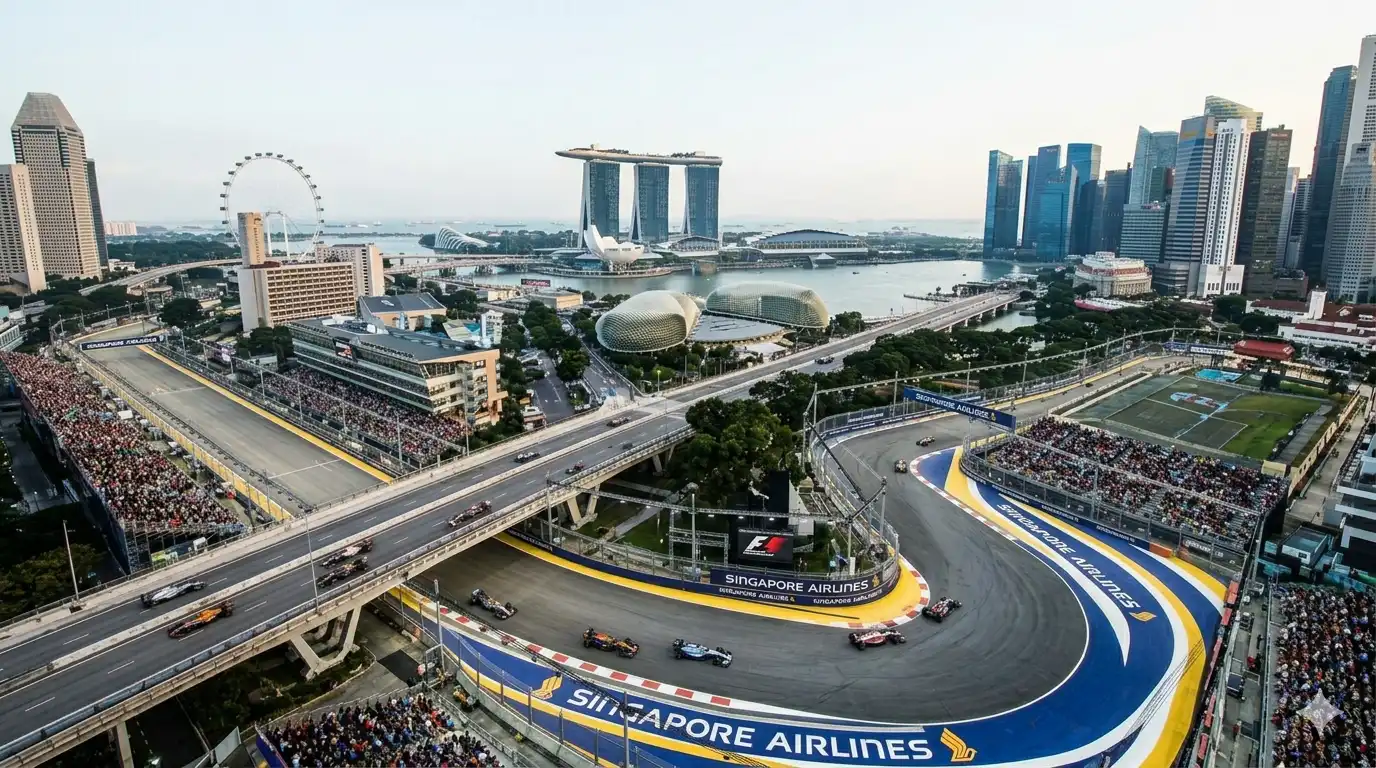 Sådan køber du billetter til Singapore Grand Prix 2026 background image
