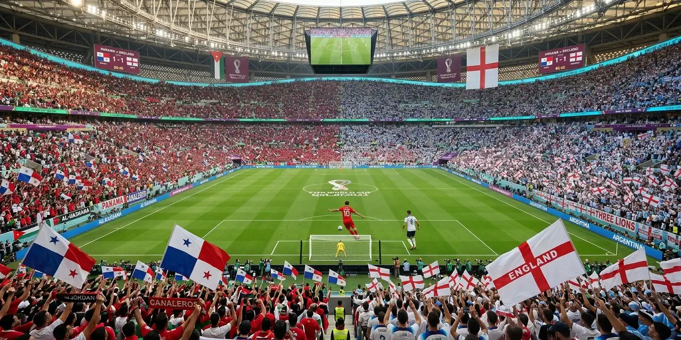 Sådan køber du Panama vs England VM 2026 billetter background image