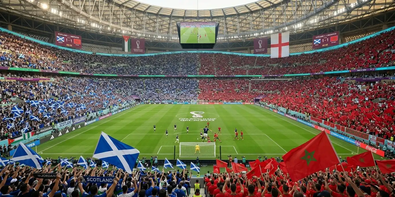 Sådan køber du Scotland vs Morocco World Cup 2026 billetter background image
