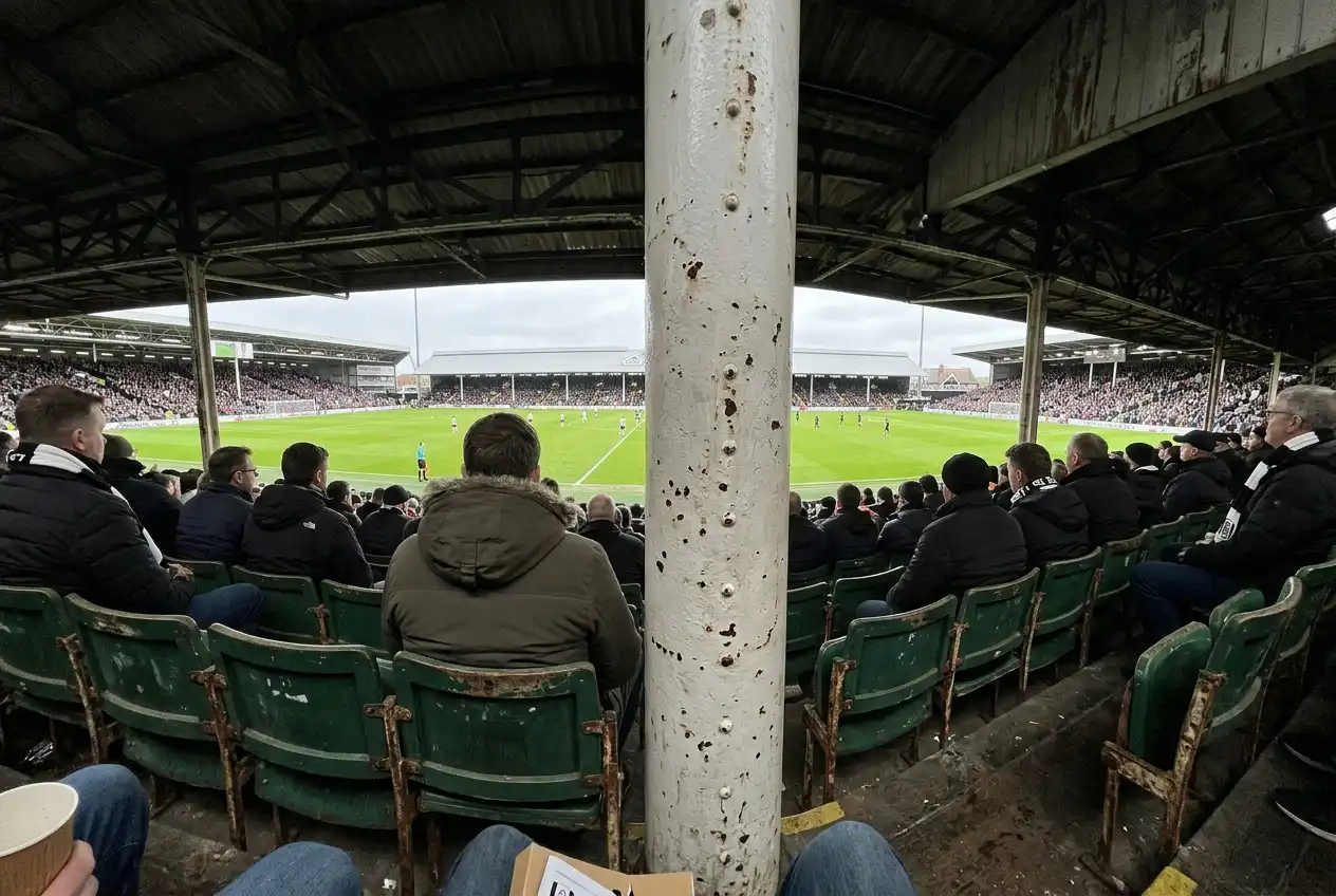 Værst at sidde på Craven Cottage background image