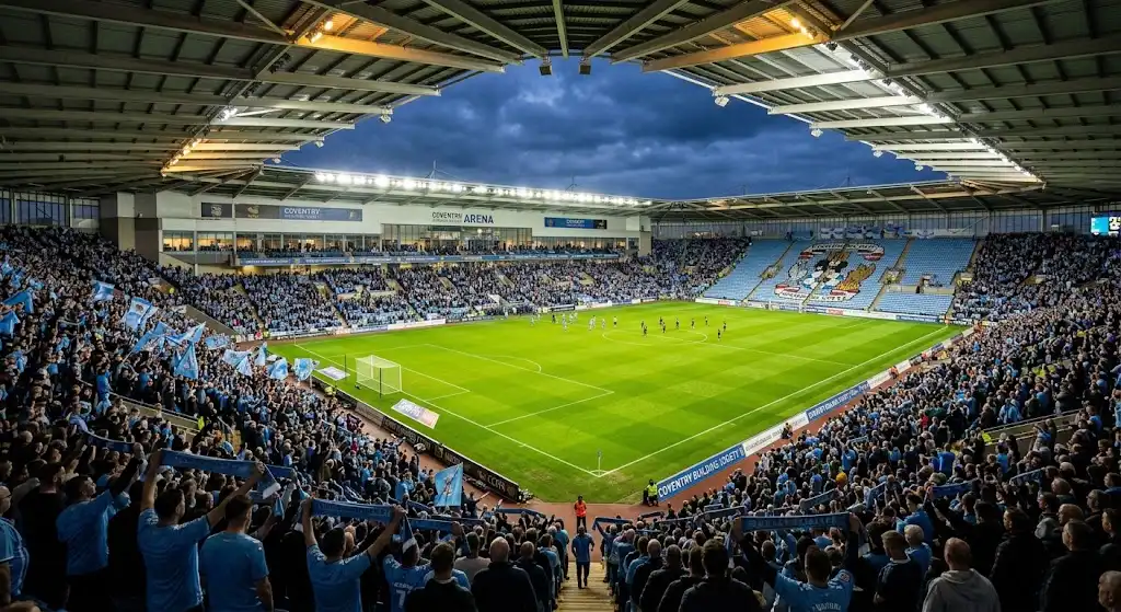 Sådan køber du Coventry City udebanebilletter background image